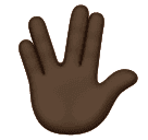 Saudação Vulcana: Pele Escura para Huawei HarmonyOS 5.0