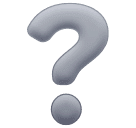 Ponto De Interrogação Branco para Huawei HarmonyOS 5.0