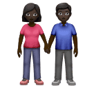 Mulher And Homem Holding Hands: Pele Escura para Huawei HarmonyOS 5.0