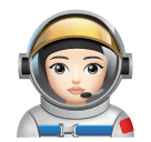 Astronauta Mulher: Pele Clara para Huawei HarmonyOS 5.0