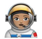 Astronauta Mulher: Pele Morena para Huawei HarmonyOS 5.0