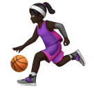 Mulher Jogando Basquete: Pele Escura para Huawei HarmonyOS 5.0