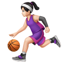 Mulher Jogando Basquete: Pele Clara para Huawei HarmonyOS 5.0