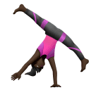 Mulher Fazendo Estrela: Pele Escura para Huawei HarmonyOS 5.0