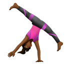 Mulher Fazendo Estrela: Pele Morena Escura para Huawei HarmonyOS 5.0