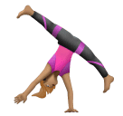 Жінка-акробат: середній тон шкіри для Huawei HarmonyOS 5.0