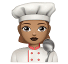 Cozinheira: Pele Morena para Huawei HarmonyOS 5.0