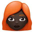 Mulher: Pele Escura, Cabelo Vermelho para Huawei HarmonyOS 5.0