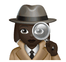 Detektif wanita: warna kulit gelap untuk Huawei HarmonyOS 5.0