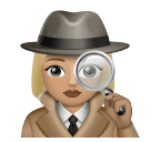 Жінка-детектив: світлий тон шкіри для Huawei HarmonyOS 5.0