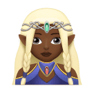 Жінка-ельф: темний тон шкіри для Huawei HarmonyOS 5.0