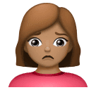 Mulher Franzindo A Sobrancelha: Pele Morena para Huawei HarmonyOS 5.0