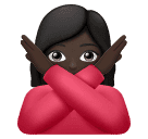 Mulher Fazendo Gesto De “Não”: Pele Escura para Huawei HarmonyOS 5.0