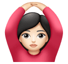 Mulher Fazendo Gesto De “Ok”: Pele Clara para Huawei HarmonyOS 5.0