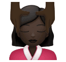 Mulher Recebendo Massagem Facial: Pele Escura para Huawei HarmonyOS 5.0