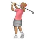 Mulher Golfista: Pele Morena para Huawei HarmonyOS 5.0