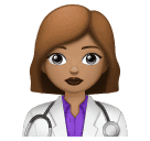 Mulher Profissional Da Saúde: Pele Morena para Huawei HarmonyOS 5.0