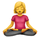 Mulher na posição de Lotus para Huawei HarmonyOS 5.0