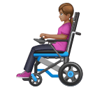 Mulher Em Cadeira De Rodas Motorizada: Pele Morena para Huawei HarmonyOS 5.0