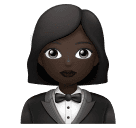 Mulher De Smoking: Pele Escura para Huawei HarmonyOS 5.0