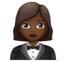 Mulher De Smoking: Pele Morena Escura para Huawei HarmonyOS 5.0