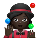 Mulher Malabarista: Pele Escura para Huawei HarmonyOS 5.0