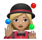 Жінка-жонглер: світлий тон шкіри для Huawei HarmonyOS 5.0