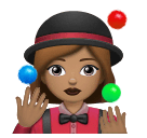 Mulher Malabarista: Pele Morena para Huawei HarmonyOS 5.0