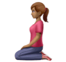 Mulher Ajoelhando: Pele Morena para Huawei HarmonyOS 5.0