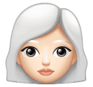 Mulher: Pele Clara, Cabelo Branco para Huawei HarmonyOS 5.0