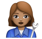 Женщина-механик: средний тон кожи для Huawei HarmonyOS 5.0