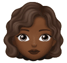 Mulher: Pele Morena Escura, Cabelo Cacheado para Huawei HarmonyOS 5.0