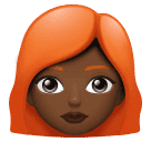 Mulher: Pele Morena Escura, Cabelo Vermelho para Huawei HarmonyOS 5.0