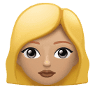 Woman: Medium-Light Skin Tone, Blond Hair para Huawei HarmonyOS 5.0