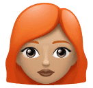 Жінка: світлий тон шкіри руде волосся для Huawei HarmonyOS 5.0