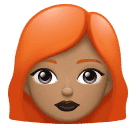 Mulher: Pele Morena, Cabelo Vermelho para Huawei HarmonyOS 5.0