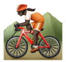 Mulher Fazendo Mountain Bike: Pele Escura para Huawei HarmonyOS 5.0