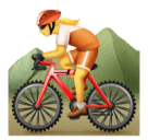 Mulher Fazendo Mountain Bike para Huawei HarmonyOS 5.0