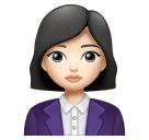 Funcionária De Escritório: Pele Clara para Huawei HarmonyOS 5.0