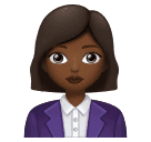 Funcionária De Escritório: Pele Morena Escura para Huawei HarmonyOS 5.0