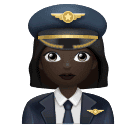 Piloto De Avião Mulher: Pele Escura para Huawei HarmonyOS 5.0