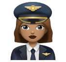 Piloto De Avião Mulher: Pele Morena para Huawei HarmonyOS 5.0