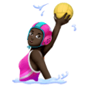 Mulher Jogando Polo Aquático: Pele Escura para Huawei HarmonyOS 5.0