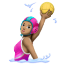 Mulher Jogando Polo Aquático: Pele Morena para Huawei HarmonyOS 5.0