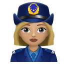 Policial Mulher: Pele Morena Clara para Huawei HarmonyOS 5.0