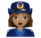 Policial Mulher: Pele Morena para Huawei HarmonyOS 5.0