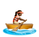 Mulher Remando: Pele Morena Escura para Huawei HarmonyOS 5.0