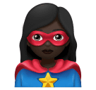 Super-Heroína: Pele Escura para Huawei HarmonyOS 5.0