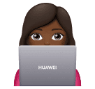 Жінка-інженер: темний тон шкіри для Huawei HarmonyOS 5.0