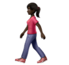 Mulher Andando: Pele Escura para Huawei HarmonyOS 5.0